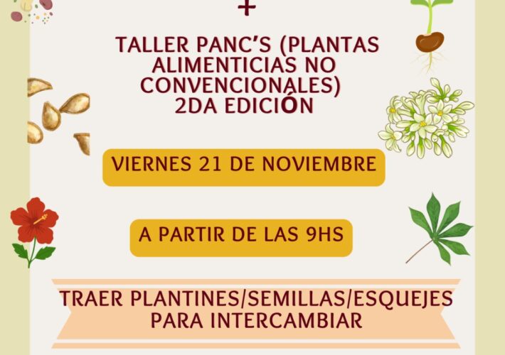 Garupá se prepara para la 2.ª edición de la feria de semillas y talleres de plantas alimenticias no convencionales