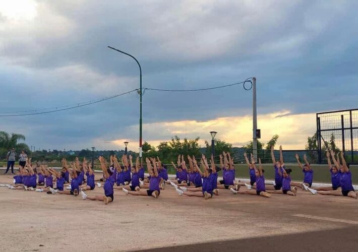 Gimnasia aeróbica desde la infancia: el crecimiento de Momba Gymnastics en Garupá
