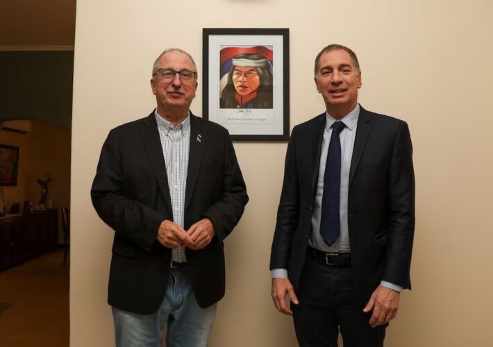 Misiones planteó a Santilli una agenda de financiamiento, obras y deudas previsionales