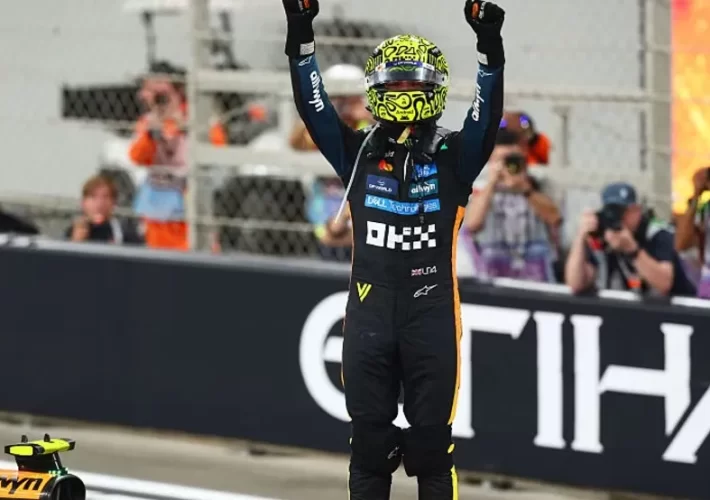 Lando Norris se consagró campeón de la Fórmula 1 en el GP de Abu Dabi