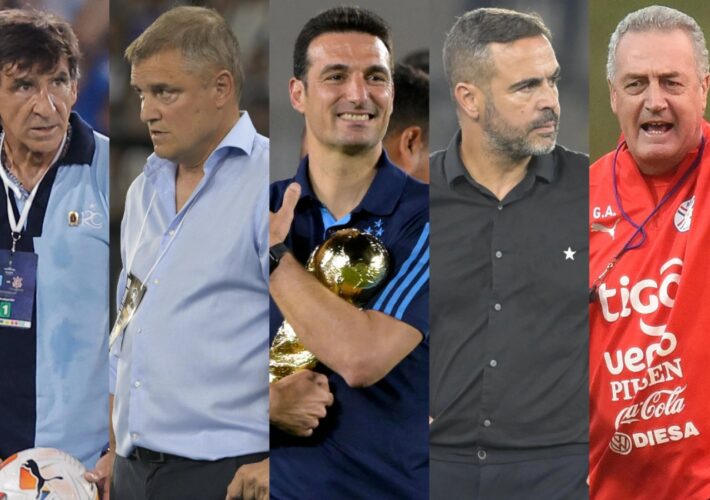 Scaloni queda fuera del podio en el ranking de los mejores entrenadores de América