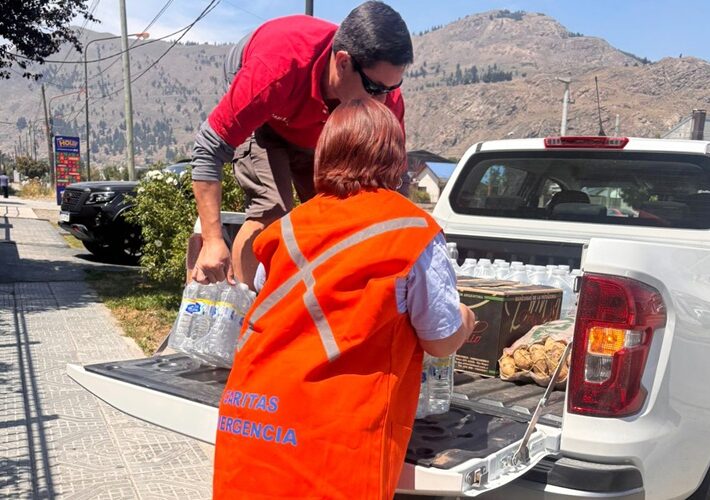 La Iglesia acompaña a las comunidades afectadas por los incendios en Chubut