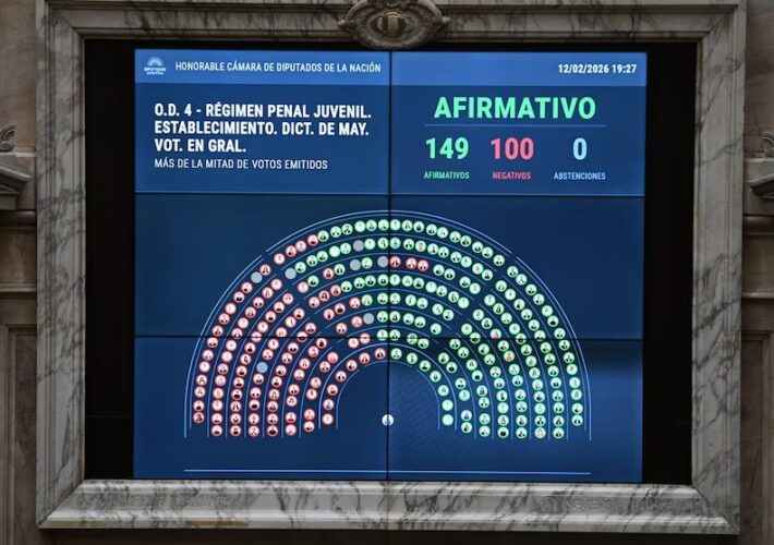 Diputados dio media sanción al Régimen Penal Juvenil que fija la imputabilidad desde los 14 años