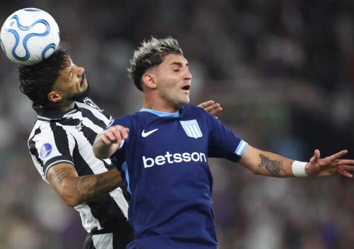 Racing perdió en Brasil y quedó al límite en la Copa Sudamericana