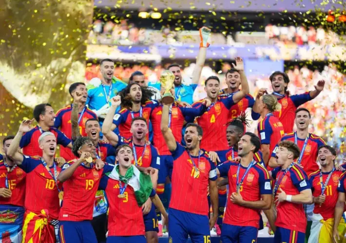 España le ganó a Argentina y es el nuevo campeón del mundo