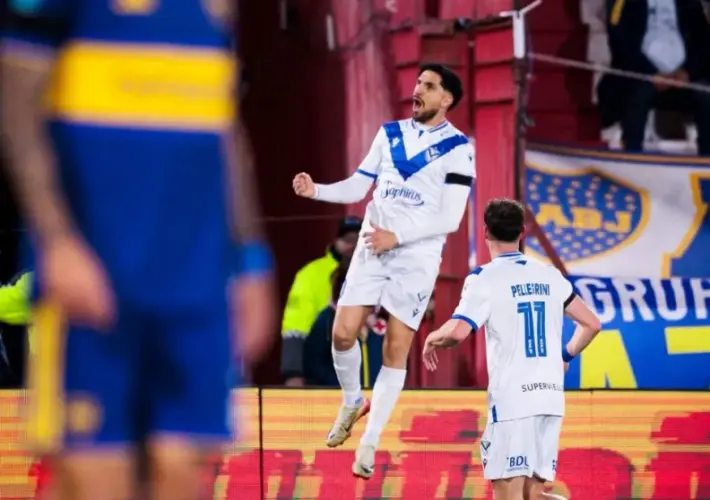 Boca reaccionó a tiempo y empató 1-1 ante Vélez en Parque Patricios