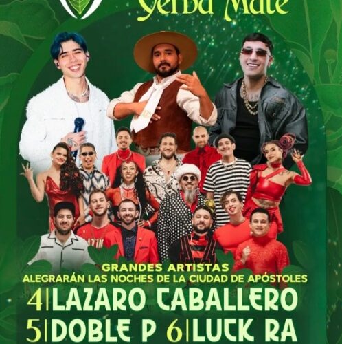 Apóstoles presentó la 48ª Fiesta Nacional e Internacional de la Yerba Mate