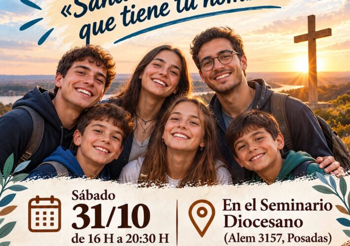 El Seminario Santo Cura de Ars invita a celebrar las vísperas de la santidad en Posadas